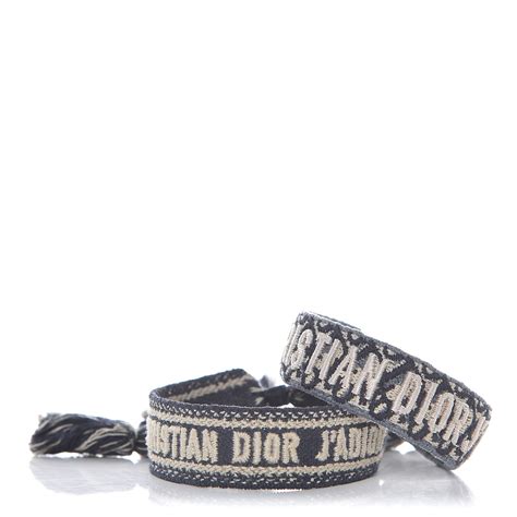 christian dior woven bracelet